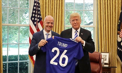 “বিশ্ববাসী আমেরিকায় স্বাগত”