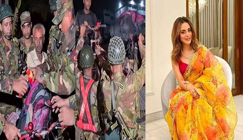 রাজুর পাশে বাংলাদেশ সেনাবাহিনী, প্রশংসায় ভাসালেন তমা মির্জা