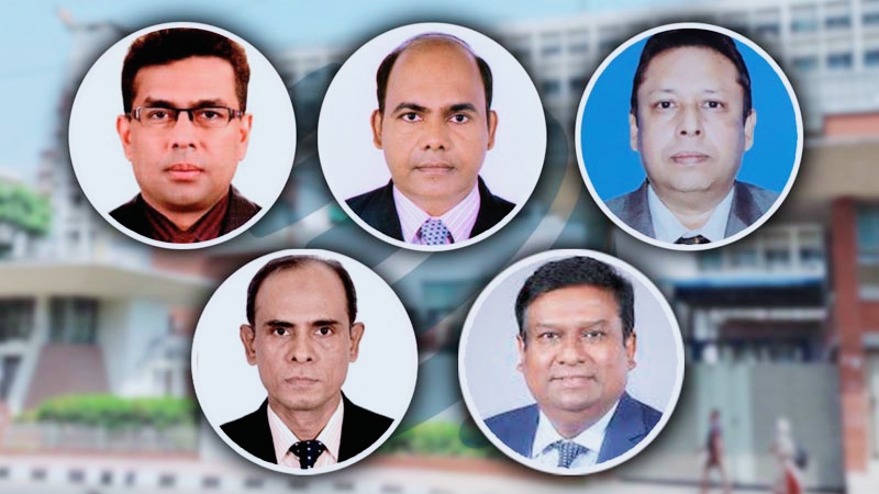 ৫ সচিবসহ ৬ কর্মকর্তাকে বাধ্যতামূলক অবসরে পাঠালো সরকার