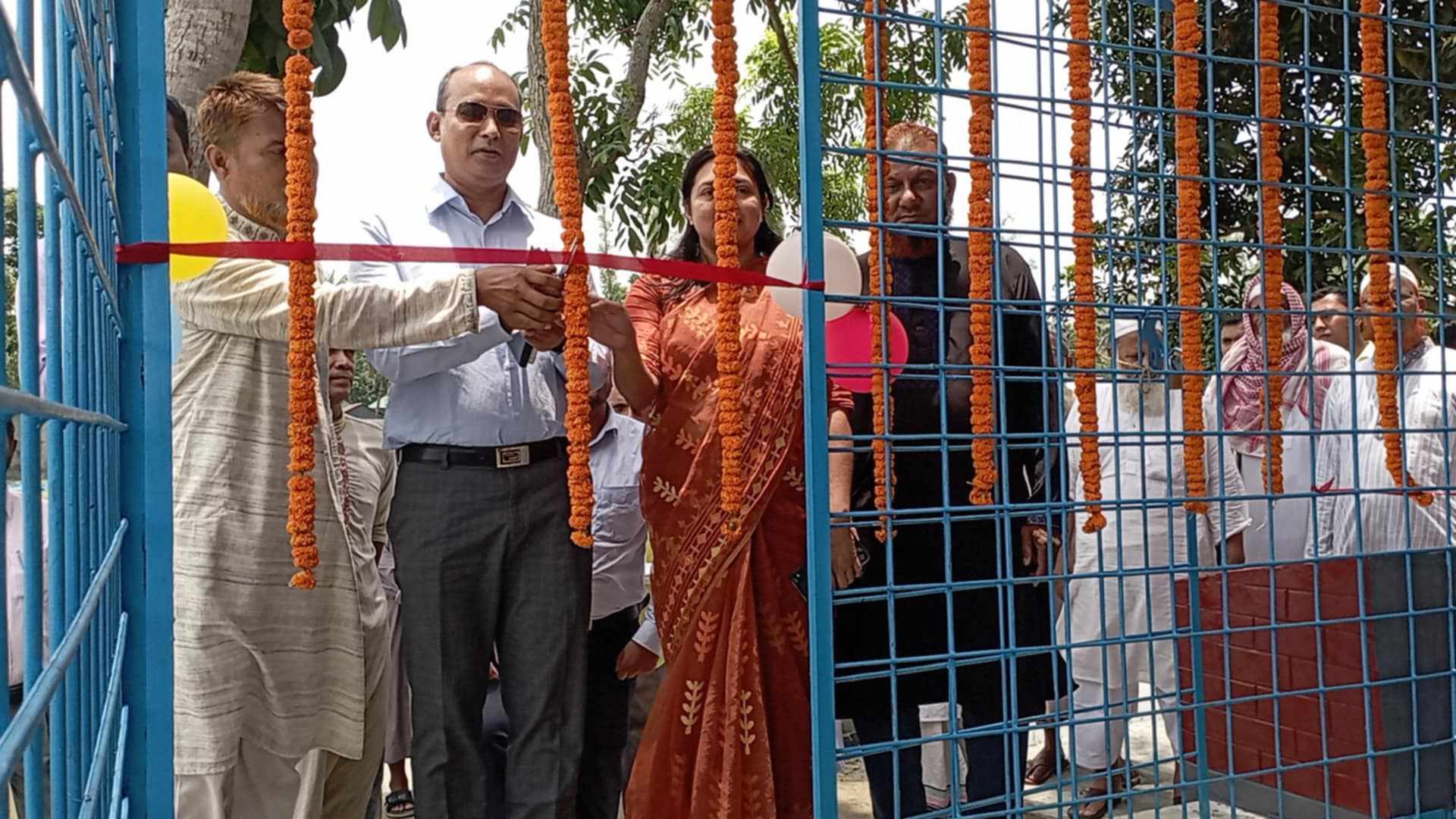 বেলকুচিতে ওয়াটার ট্রিটমেন্ট প্ল্যান্টের উদ্বোধন