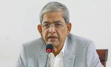 তারেক রহমানের বিরুদ্ধে যারা কথা বলে তারা গণতন্ত্রের শত্রু: মির্জা ফখরুল