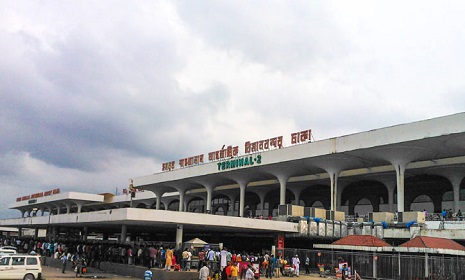 শাহজালালে যাত্রীদের বিদায়-স্বাগত জানাতে ২ জনের বেশি নয়