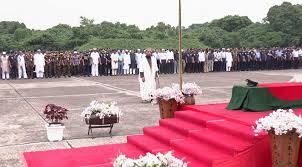 নিহত পাইলট তৌকিরের জানাজা সম্পন্ন