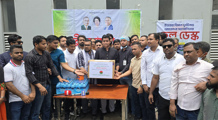 তারেক রহমানের নির্দেশে মাইলস্টোনে দগ্ধদের পাশে ছাত্রদল