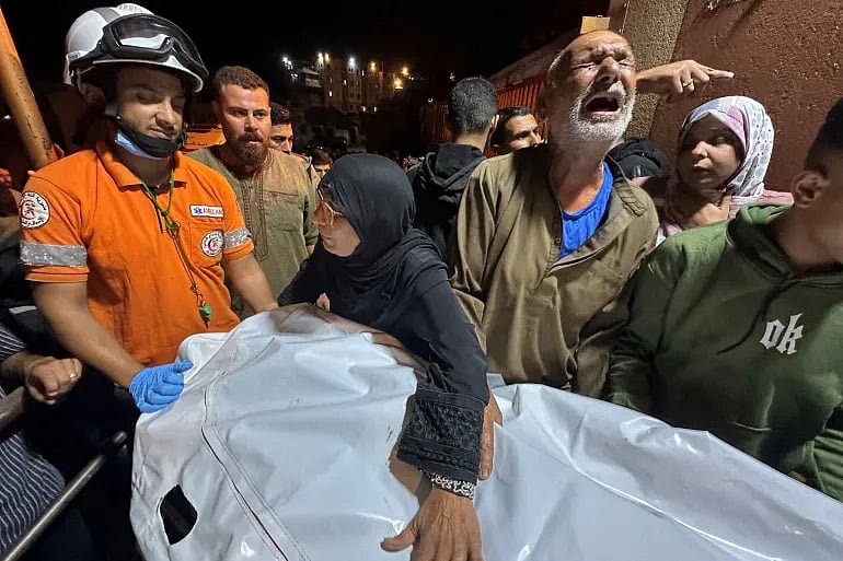 গাজায় ইসরায়েলের ব্যাপক হামলা, আতঙ্ক-বিশৃঙ্খলা, নিহত বেড়ে ৬৩