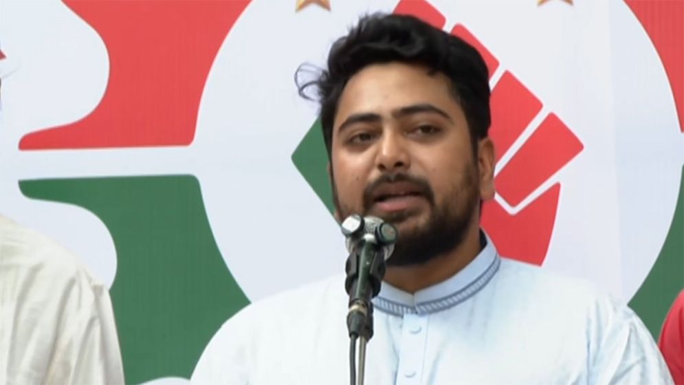 জাতীয় ঐক্যমতের নামে জনগণের সঙ্গে প্রতারণা করা হচ্ছে: নাহিদ