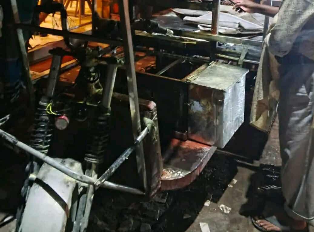 হোমনায় ব্যাটারি বিস্ফোরণে দোকানে অগ্নিকাণ্ড, ৩ লাখ টাকার ক্ষয়ক্ষতি