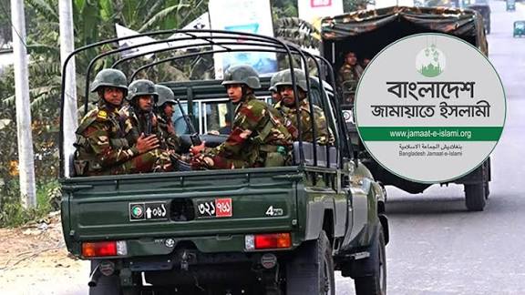 প্রতিটি ভোটকেন্দ্রে ৫ জন সেনাসদস্য চায় জামায়াত