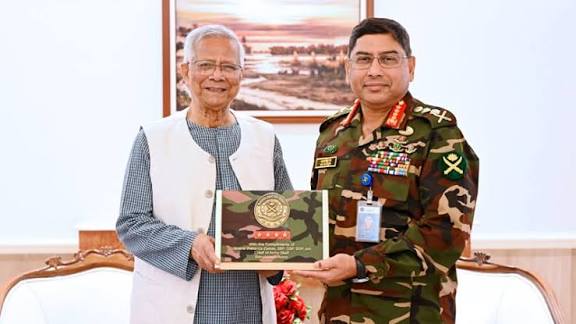 প্রধান উপদেষ্টার সঙ্গে সেনাপ্রধানের বিদায়ী সাক্ষাৎ