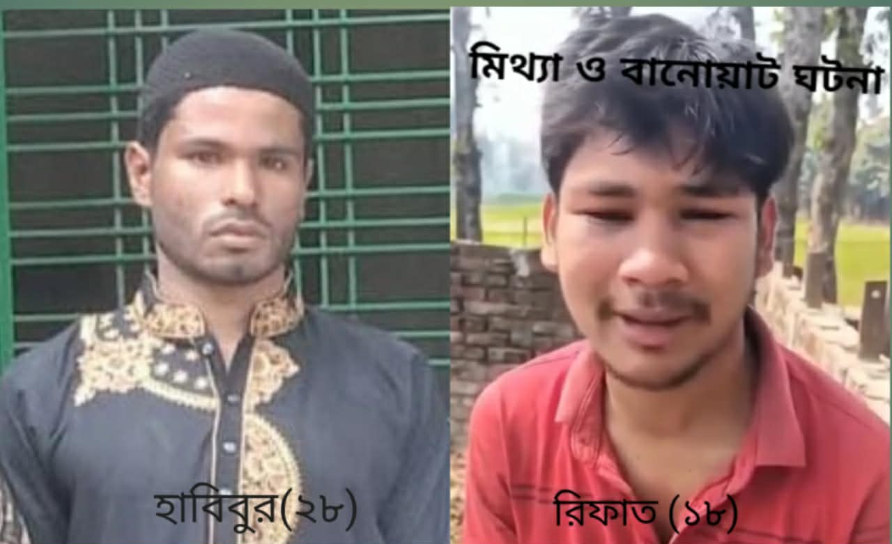 রাজারহাটে গরু ছিনতাইকালে দুই চোর হাতেনাতে ধরা, ঘটনা আড়ালের চেষ্টার অভিযোগ