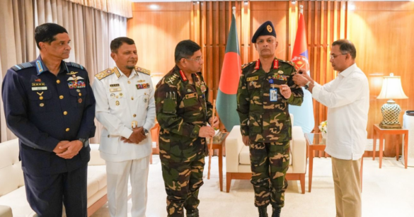 সশস্ত্র বাহিনী বিভাগের নতুন পিএসও লেফটেন্যান্ট জেনারেল মীর মুশফিকুর
