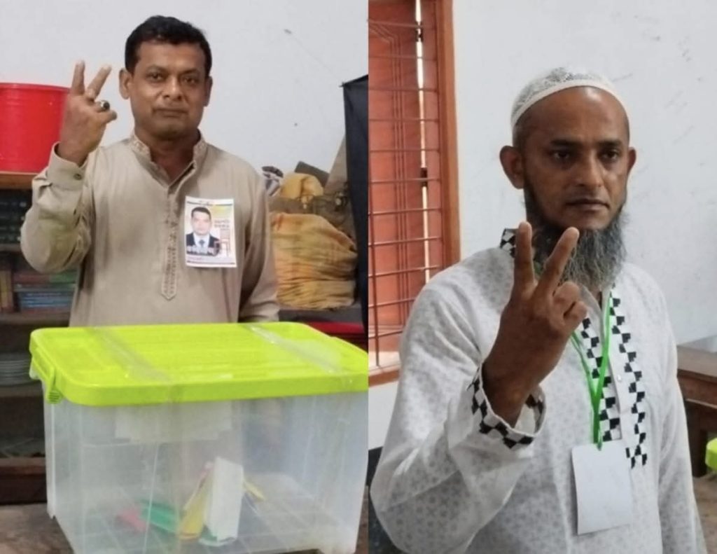 বেলকুচির কামারপাড়া বাজার বণিক সমিতির নির্বাচন: সভাপতি লাবলু ও সম্পাদক আনোয়ার নির্বাচিত