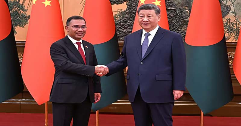 মিয়ানমার-চীন-বাংলাদেশ করিডোরের প্রস্তাব, বৈঠকে শি জিনপিং ও তারেক রহমান