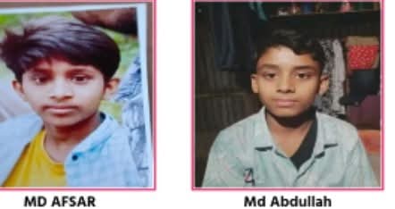 ‎২০দিন ধরে নিখোঁজ দুই স্কুল ছাত্রের সন্ধান দাবিতে মানববন্ধন, গ্রেপ্তার ২